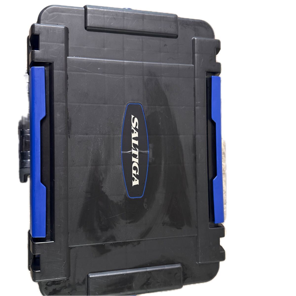  Daiwa коробка для рыболовной снасти DAIWA saltiga Meiho α держатель для удочки имеется б/у 