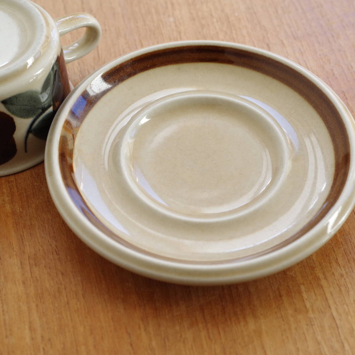 【ビンテージ】 ARABIA アラビア Ruija ルイージャ デミタス カップ ソーサー _画像4