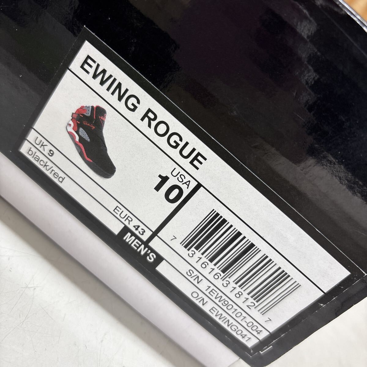 EWING ROGUE バスケットボール シューズ ユーイング アスレチック ローグ スニーカーBLACK/RED 28.0cm 箱付き _画像2
