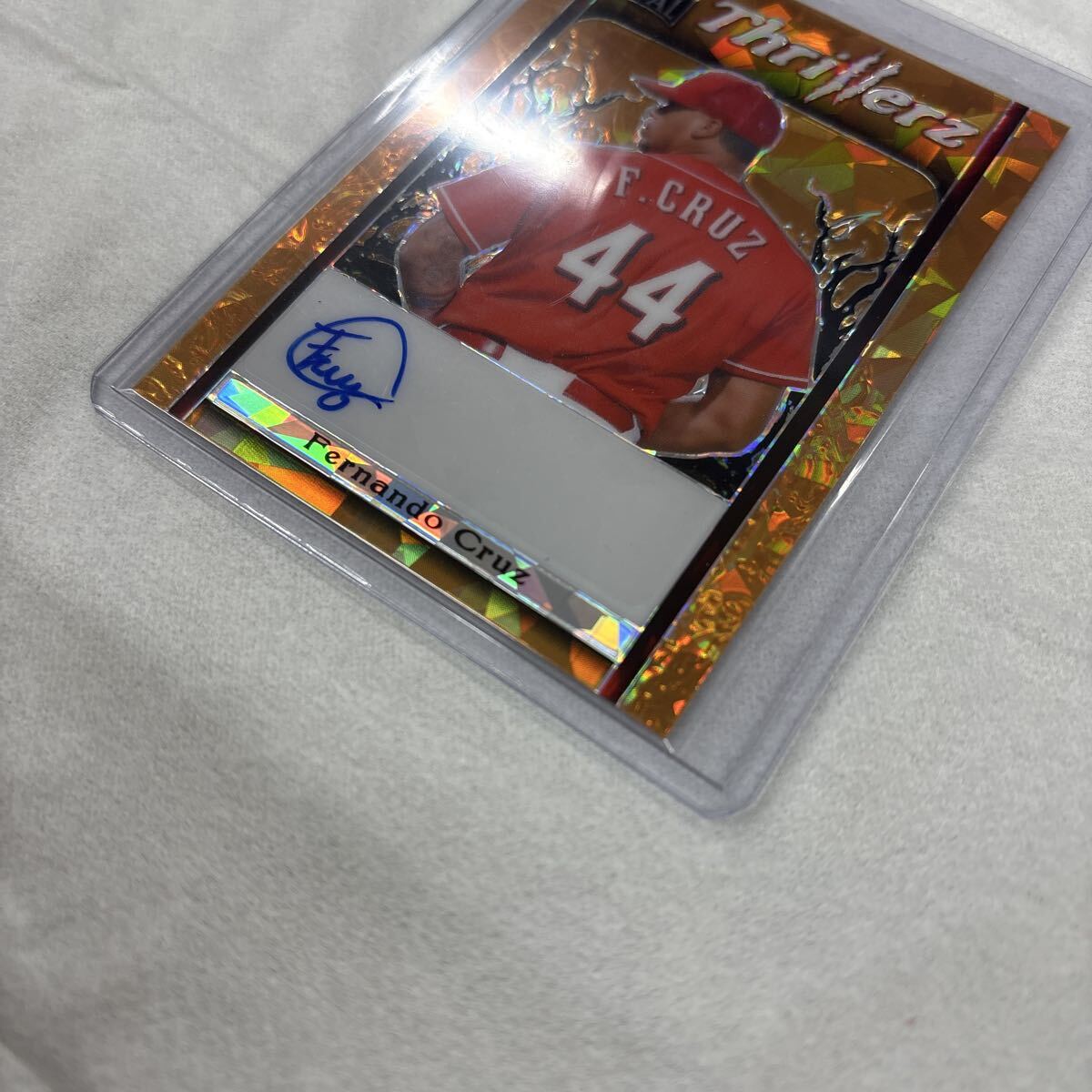 ① LEAF METAL MLB Fernand Cruz #feru наан do* круиз #44 триллер z автограф автограф автограф автограф карта T-FC1 1/1sili