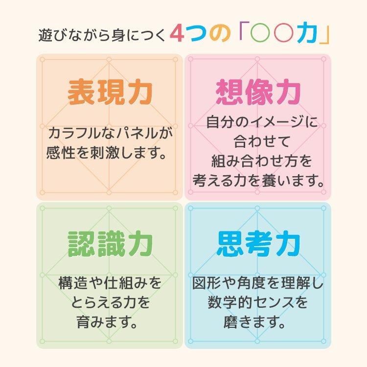 新品 マグネットブロック マグネットパズル 100ピース 知育玩具 立体パズル 積み木 磁石 ブロック 子供 幼児 脳トレ おもちゃ プレゼント_画像8