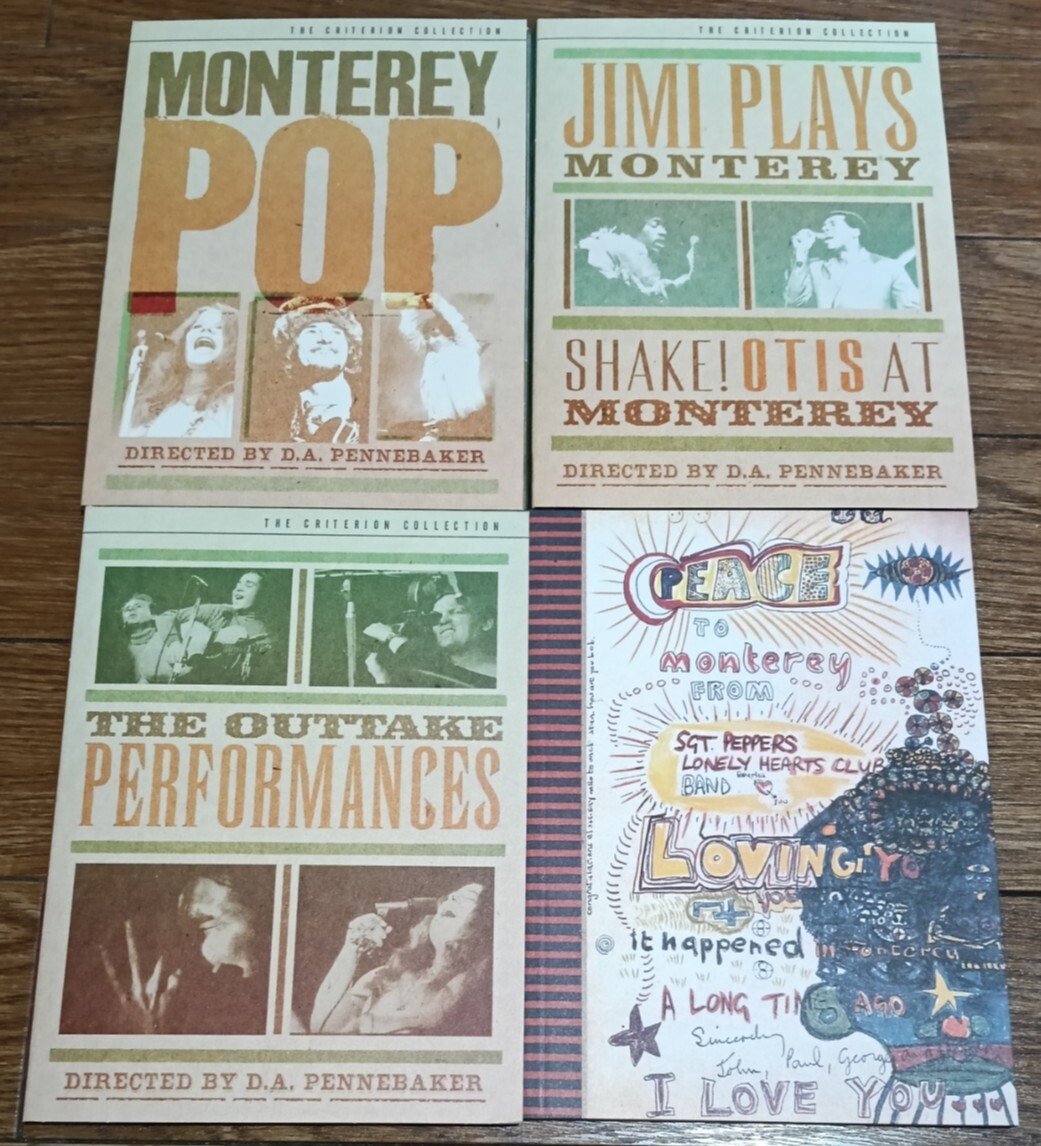 【国内廃盤DVD3枚組】THE COMPLETE MONTERY POP FESTIVAL モンタレーポップフェスティバル*JIMI HENDRIX/OTIS REDDING/WHO/JANIS JOPLIN_画像3