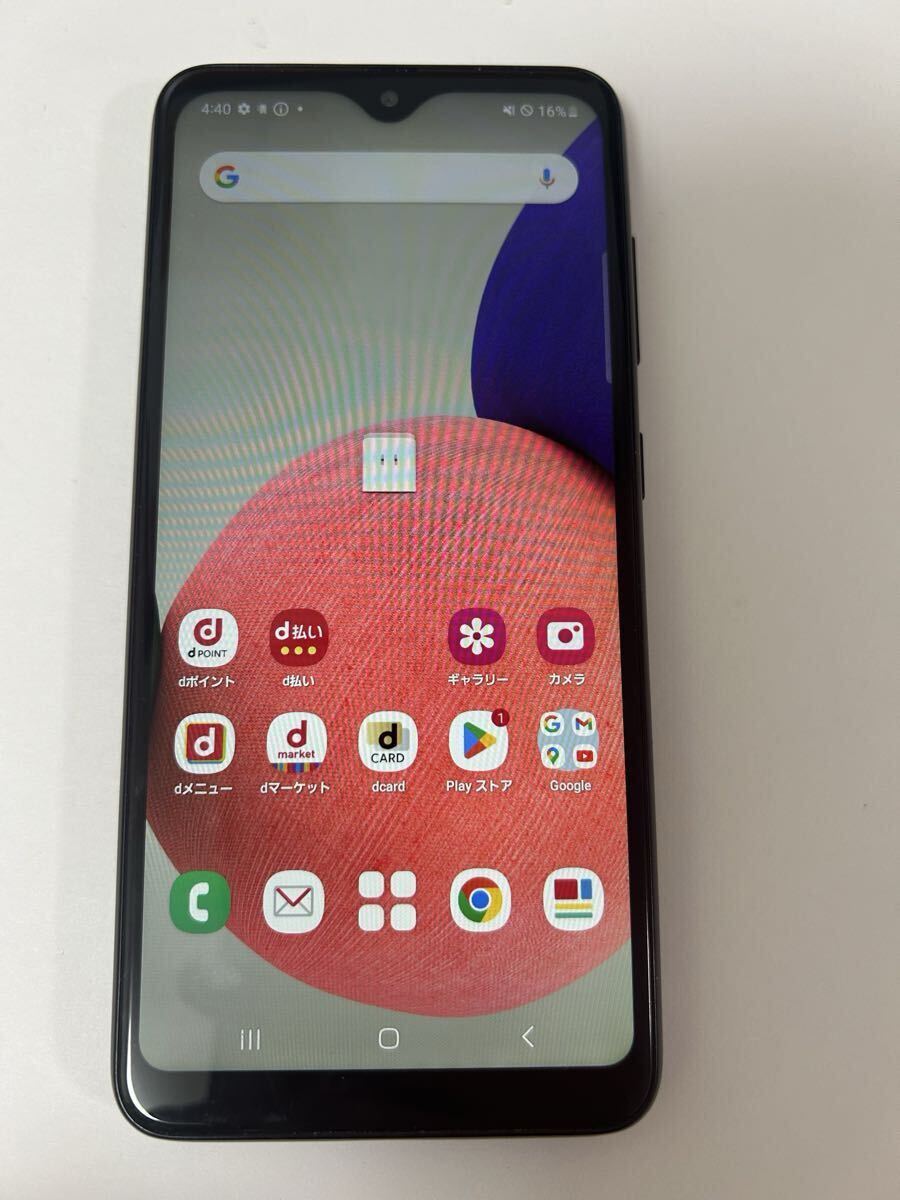 docomo SC-56B SAMSUNG Galaxy A22 5G черный работа работа товар 