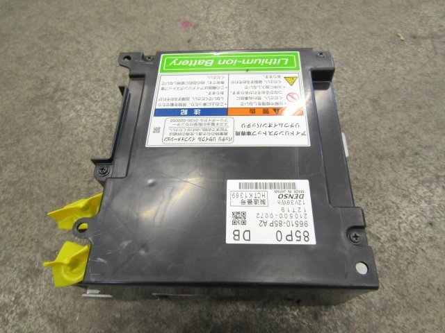 [30V+D5] DENSO ソリオ MA36S リチウムイオンバッテリー [85P0/96510-85PA2/210500-0072/12T19/12V36Wｈ ］＊ジャンク品_画像5