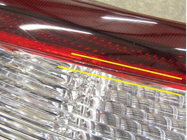 【個人宅配送不可】[45V P4］スバル BH5 レガシィ リアガーニッシュ フィニッシャー【ICHIKOH-4835B】_画像5