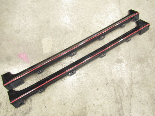 【個人宅配送不可】[16V+Y］ダイハツ エッセカスタム 前期 L235S サイドスポイラー サイドステップ サイドスカート 【75853/54-B2090/80】_画像1