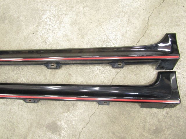 【個人宅配送不可】[16V+Y］ダイハツ エッセカスタム 前期 L235S サイドスポイラー サイドステップ サイドスカート 【75853/54-B2090/80】_画像3