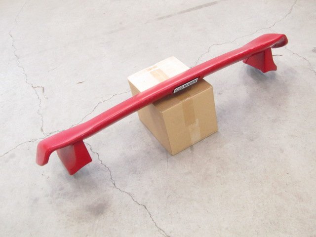 【個人宅配送不可】[47V Y］ホンダ ZF1 CR-Z トランクスポイラー リアウィング [R81X：ミラノレッド]_画像1