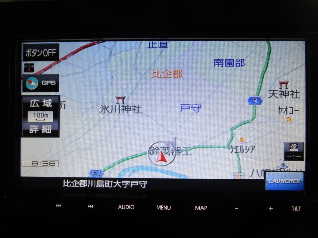 [85U:A3] パナソニック メモリーナビ ストラーダ CN-E330D ワンセグ CD Bluetoothオーディオ ※ 地図データ2020年_画像4