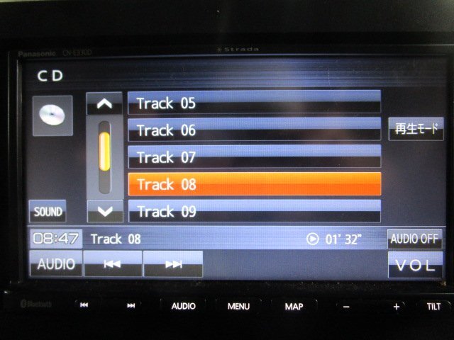 [85U:A3] パナソニック メモリーナビ ストラーダ CN-E330D ワンセグ CD Bluetoothオーディオ ※ 地図データ2020年_画像5