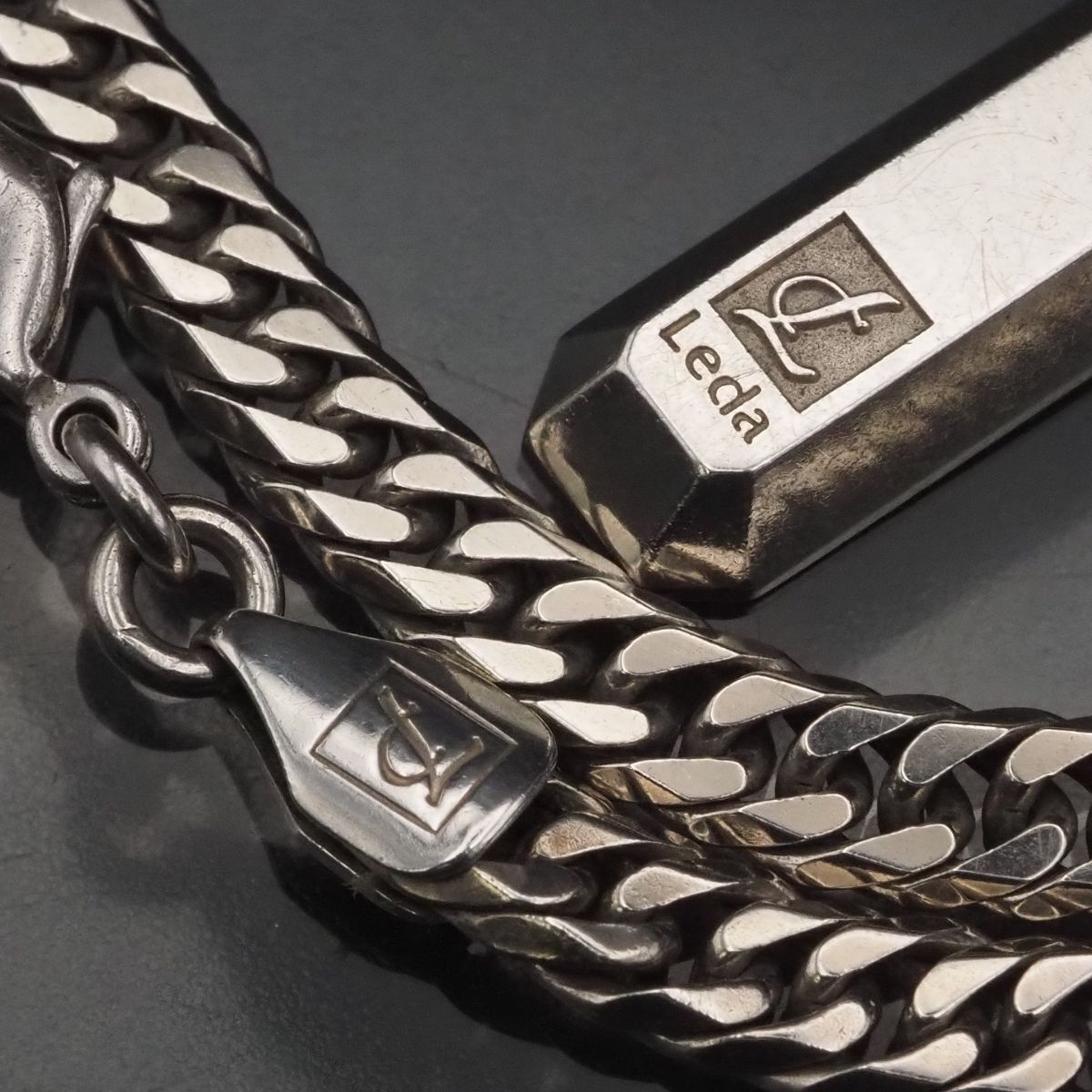 Y989 1 иен reda порог двери maLeda SILMA 925 печать плоский ki разделение цепь in goto подвеска колье 