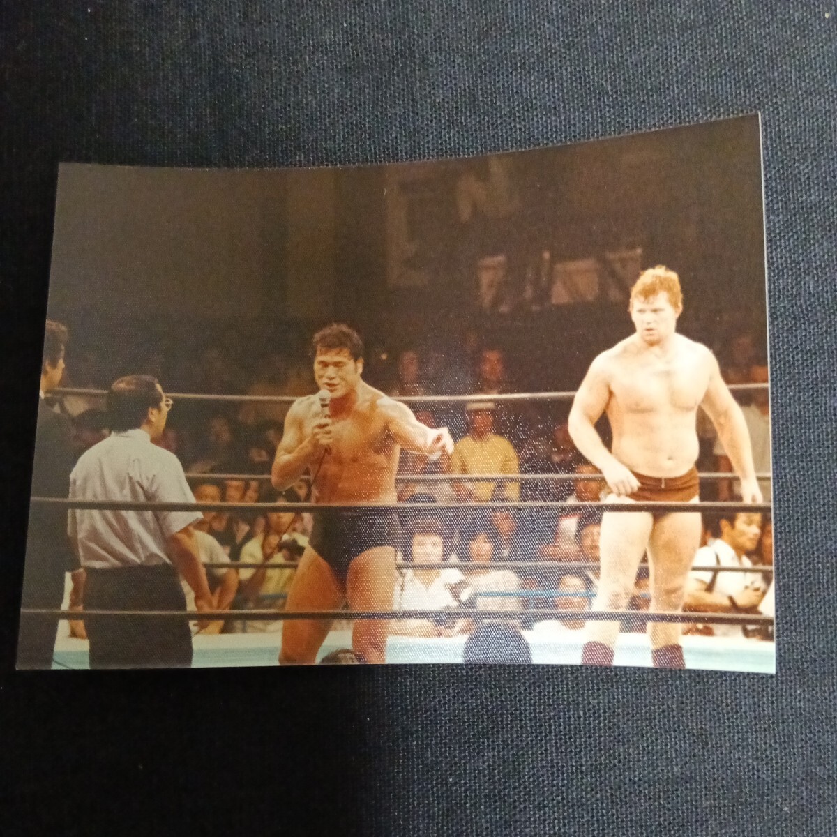 貴重生写真 1980年8月22日 東京・品川プリンスホテル アントニオ猪木VSボブ・バックランド 17枚セット_画像10