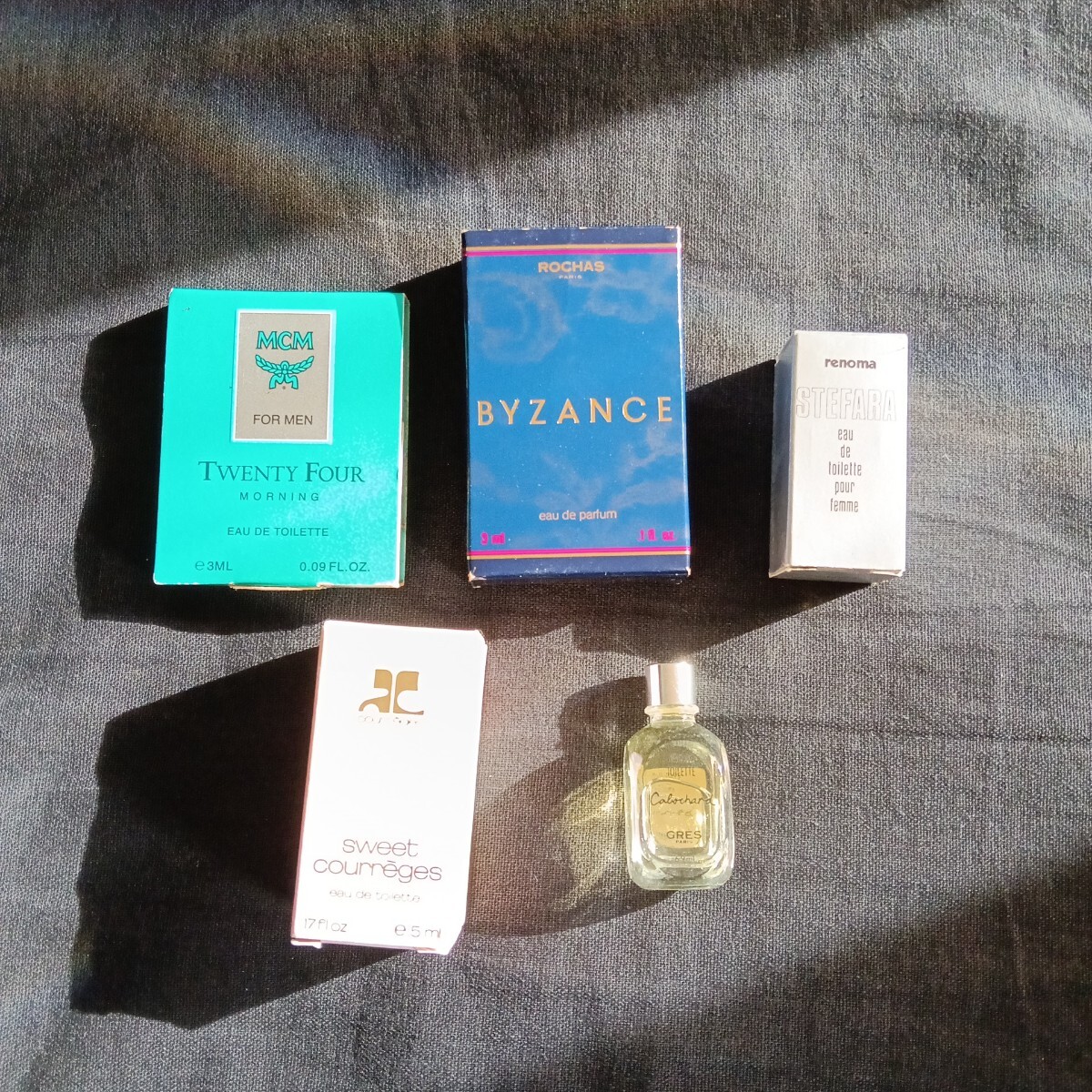 香水 オードトワレ　MCM　ビザーンス　クレージュ　renoma　カボシャール　_画像1