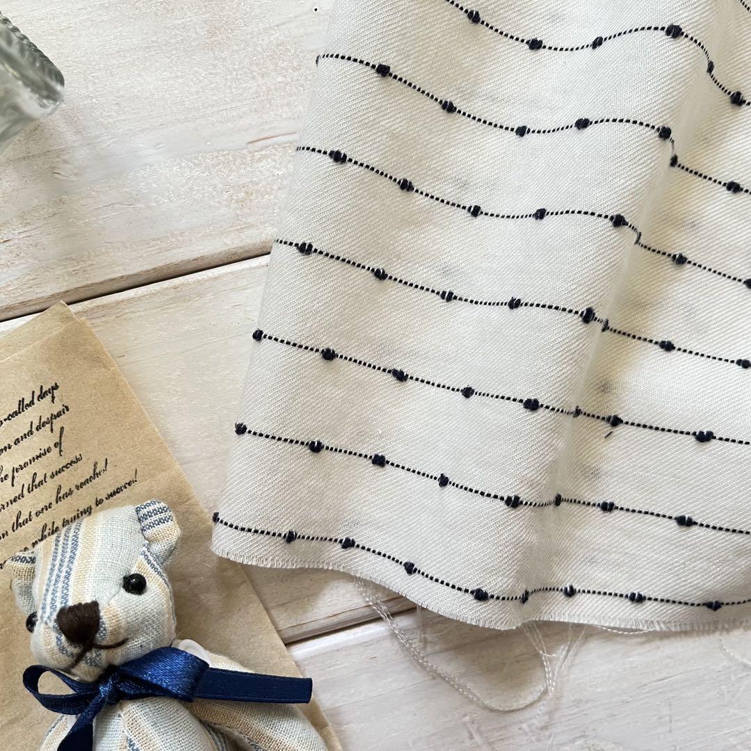 ■0.5ｍ■延長可能■播州先染め■ボンボンボーダー_画像6