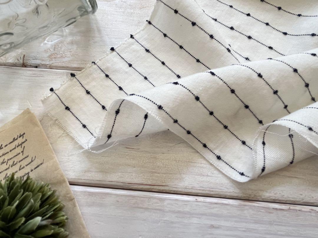 ■0.5ｍ■延長可能■播州先染め■ボンボンボーダー_画像8