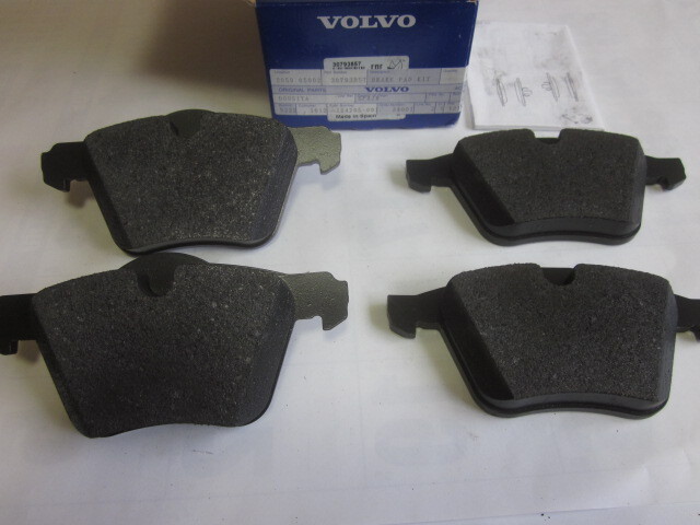 ☆ 30793857 新品 未使用 ボルボ 純正 フロント ブレーキパッド VOLVO V60 S80 V70 XC60 V60CC S60 純正新品 純正品 ☆_画像2