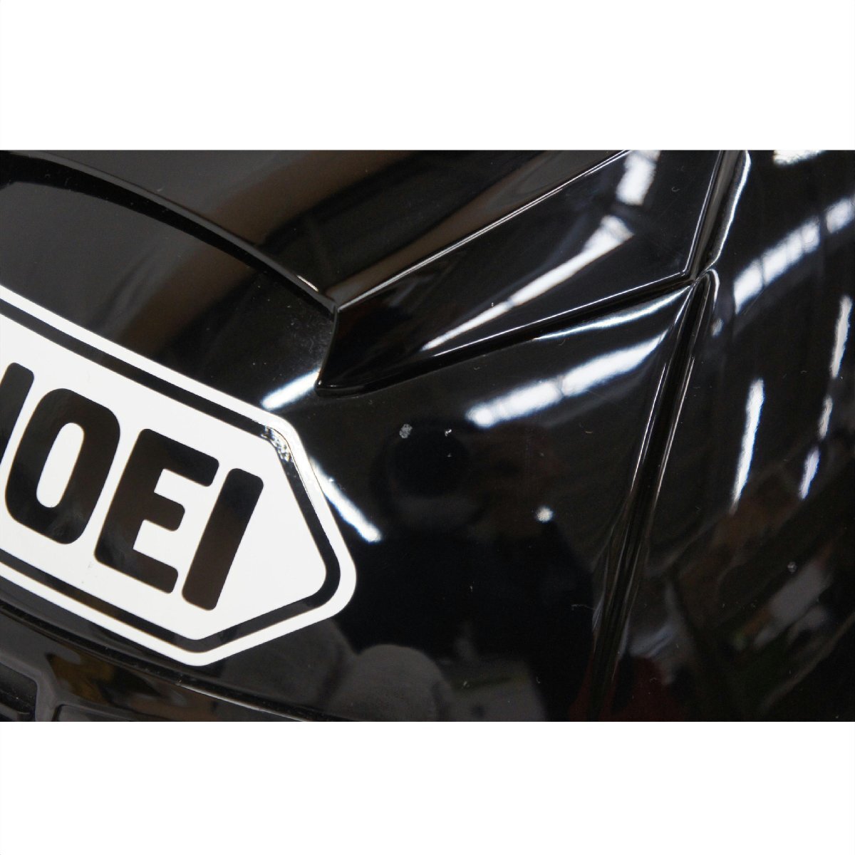 1 иен [ в общем б/у ]SHOEI шоу ei/X-fourteen full-face шлем S размер /05