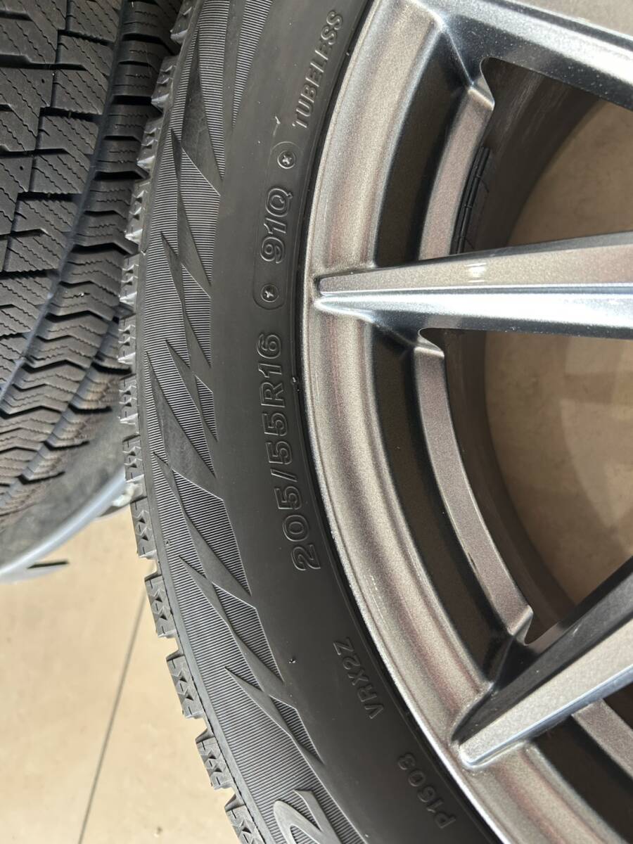 ブリジストン　ブリザックVRX2　205/55R16　23年製　カローラスポーツ　プリウス　86　インプレッサ　CT　BRZ　_画像7