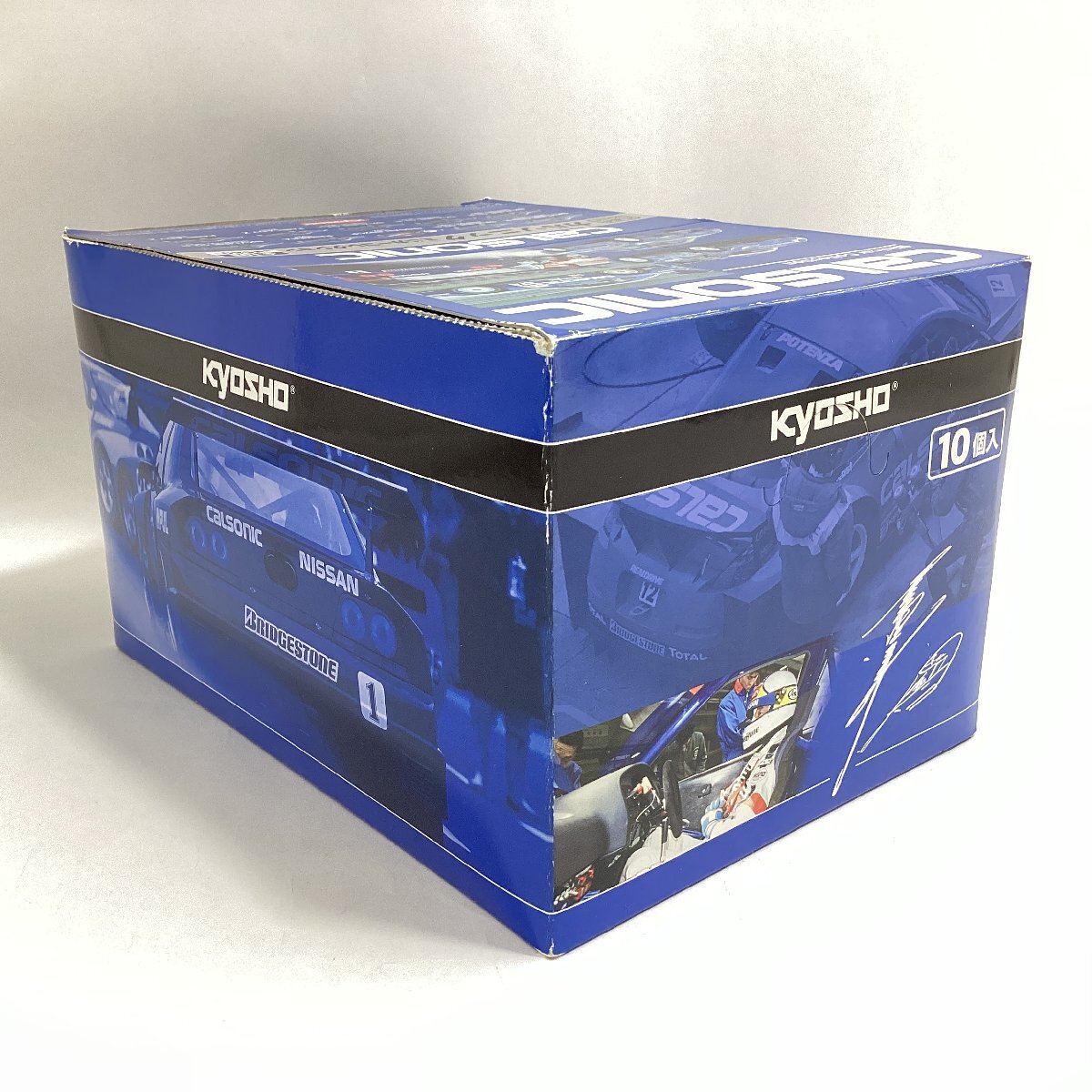  Kyosho 1/64 Calsonic миникар коллекция все 10 вид R92CP Skyline GT-R BNR32 и т.п. не использовался 
