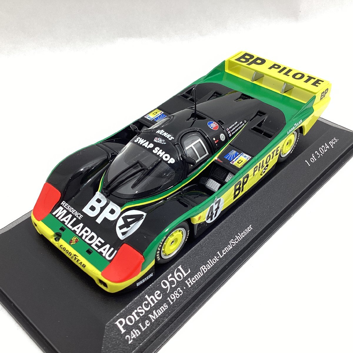 1/43 Minichamps Porsche 956L 24h Le Mans 1983 Henn/Ballot-Lena/Schlesser MINICHAMPS
