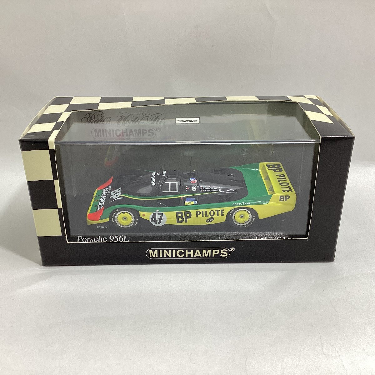 1/43 Minichamps Porsche 956L 24h Le Mans 1983 Henn/Ballot-Lena/Schlesser MINICHAMPS 1/43 Minichamps Porsche 956L 24h Le Mans 1983 Henn/Ballot-Lena/Schlesser MINICHAMPS