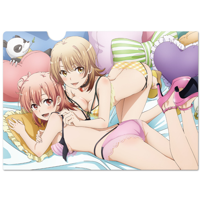 やはり俺の青春ラブコメはまちがっている。完 クリアファイルA 由比ヶ浜結衣 一色いろは_画像2