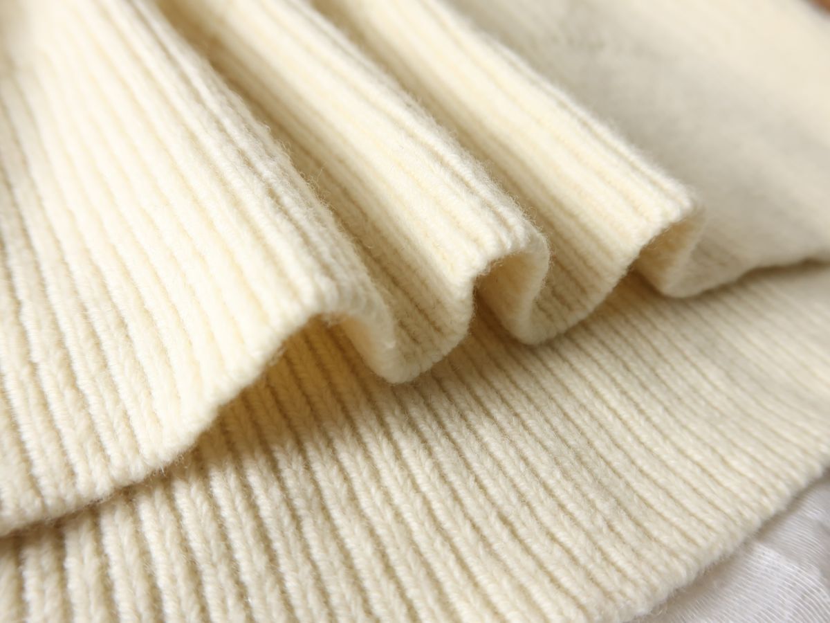 1.3万☆ユナイテッドアローズ/green label relaxing☆ウール100% ゴールバーン ハーフ ジップ プルオーバー ニット Fサイズ☆M-B 6316_画像7