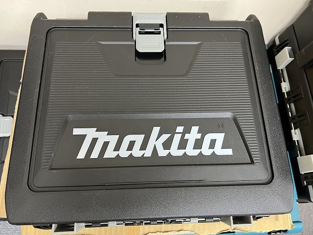 ★最新■マキタ 18V インパクトドライバー用 TD173DRGX(青 ブルー)用ケース ★工具収納 純正ケース ●TD173Dの空ケース_画像2