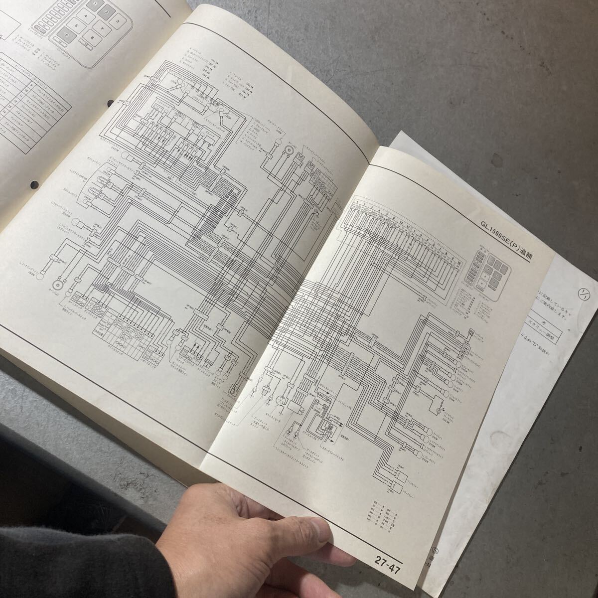  Honda Goldwing GL1500 SE руководство по обслуживанию приложение (J~N)