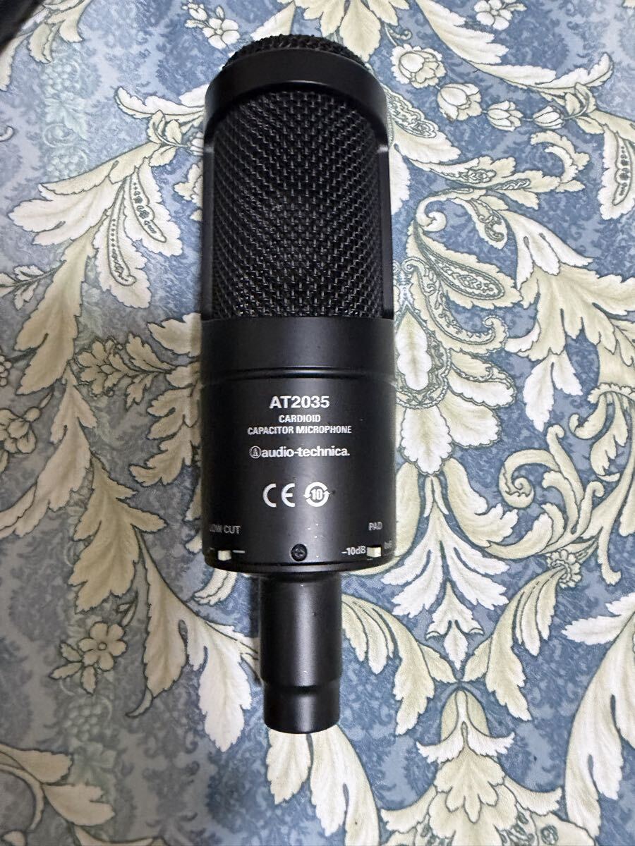 [1 иен старт ]audio-technica Audio Technica конденсаторный микрофон AT2035 конденсаторный микрофон ro ho n