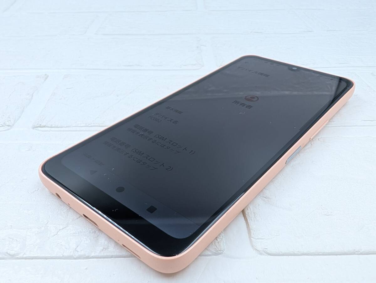 1000 иен ~ * FCNT arrows We2 64GB свет orange F-52E docomo SIM свободный Fujitsu * смартфон смартфон Android 