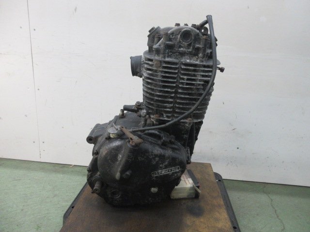 A7L24 スズキ SP370 エンジン クランキング不可 部品取り O ※送料は着払いです。_画像3