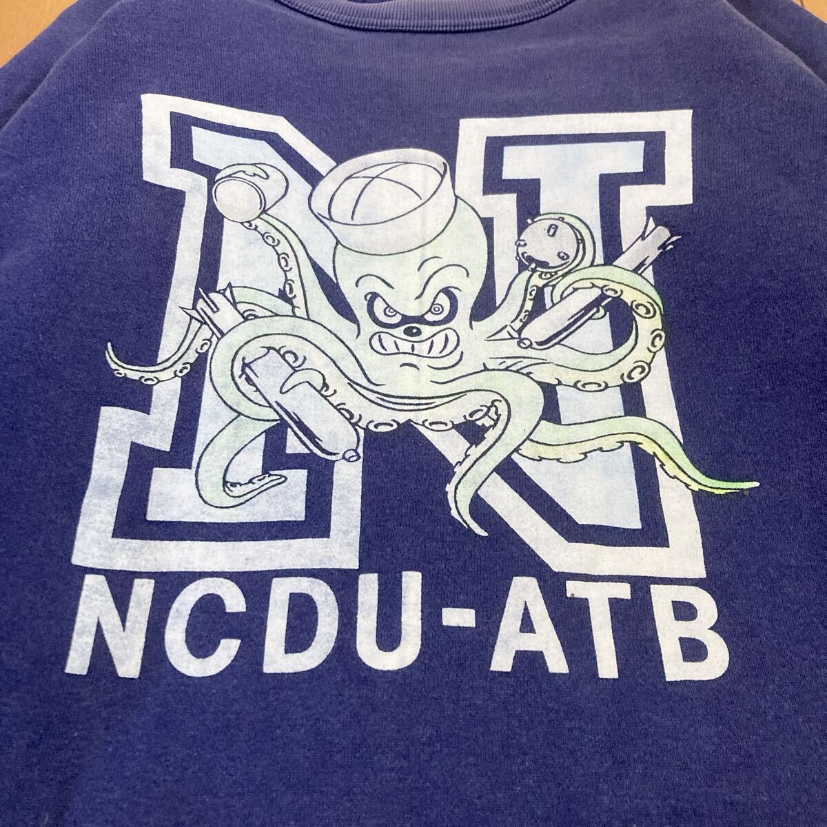 [ хорошая вещь ]Pherrow's Fellows octopus NAVY тренировочный L тренировочный темно-синий 90s The Real McCoy's American Casual Vintage короткий длина 