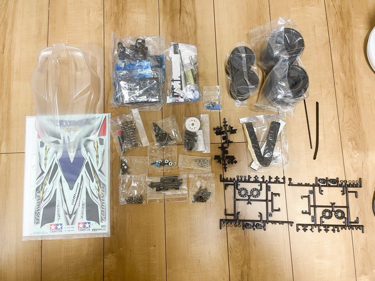 タミヤDB01ドゥルガ ボディ・ボールデフなど未使用パーツ_画像1