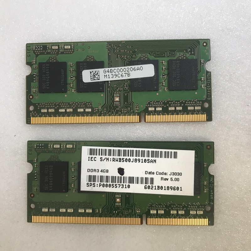 DDR3 メモリ ノート 8GB SAMSUNG 1Rx8 PC3-12800S 8GB 4GB 2枚で 8GB DDR3 ノートPC用 メモリ DDR3-1600 LAPTOP RAM_画像4