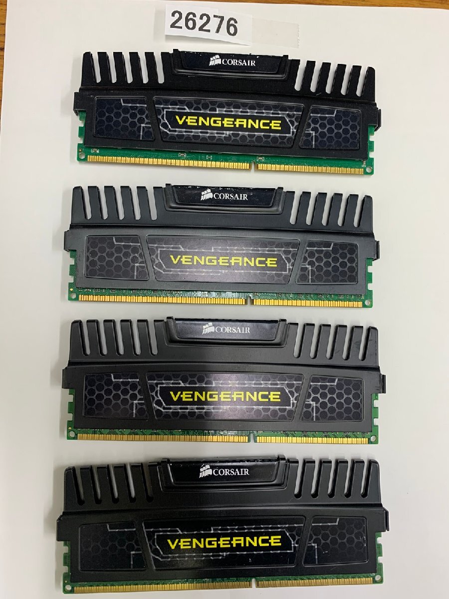 CORSAIR PC3-12800U 16GB 4GB 4枚 16GB DDR3 デスクトップ用 メモリ DDR3-1600 240ピン ECC無し DDR3 DESKTOP RAM_画像4