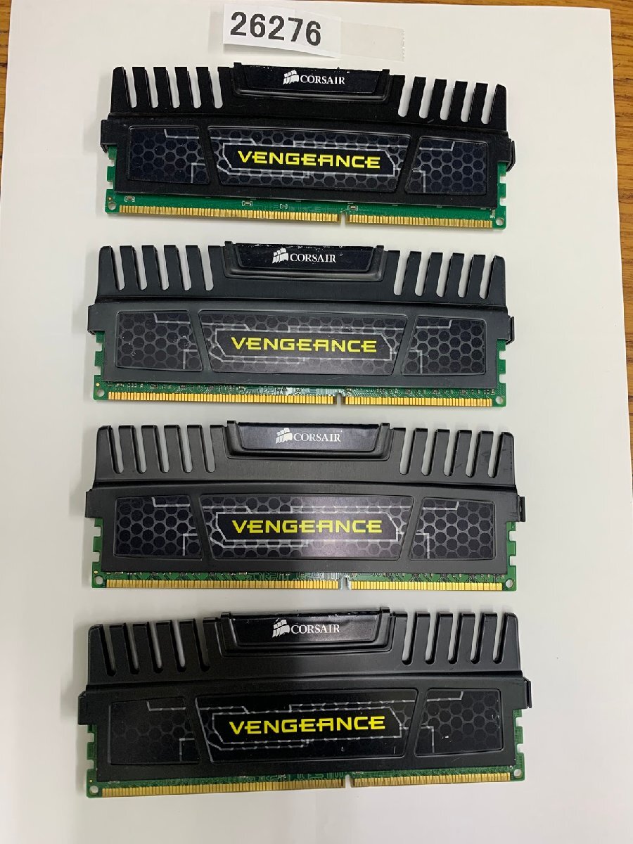 CORSAIR PC3-12800U 16GB 4GB 4枚 16GB DDR3 デスクトップ用 メモリ DDR3-1600 240ピン ECC無し DDR3 DESKTOP RAM_画像1