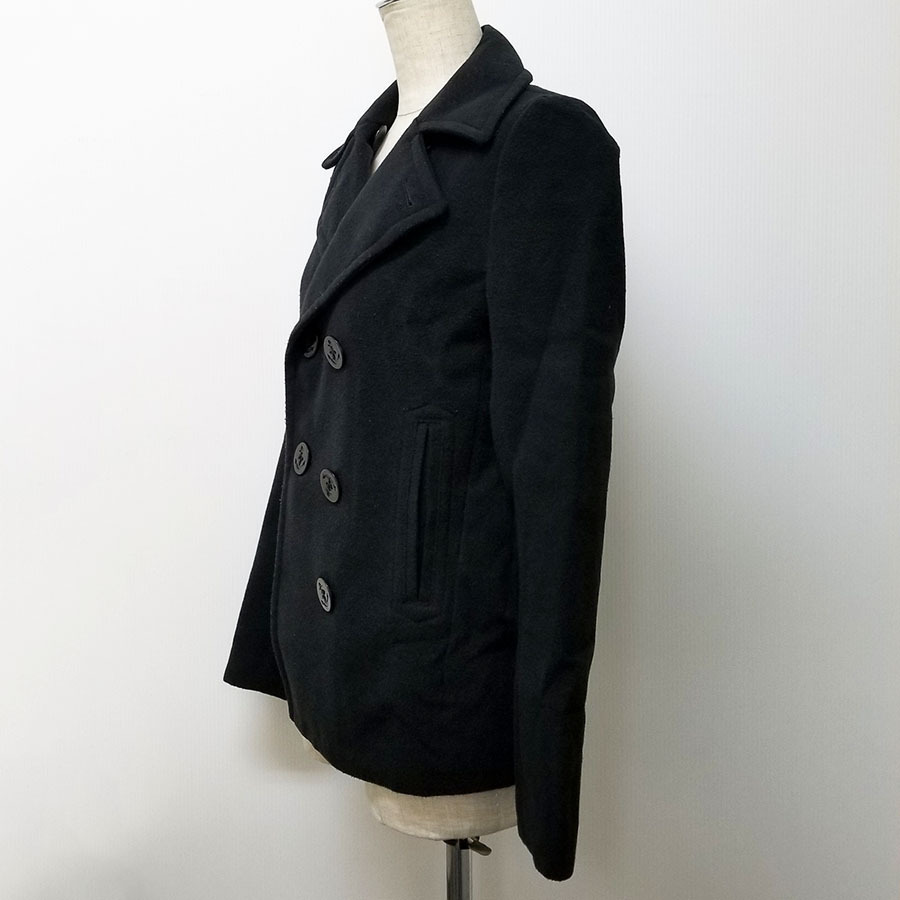 マウジー MOUSSY◆秋冬Pコート ブルゾン【1】ブラック ショート丈 上着 レディースアウター◆No.7119_画像3