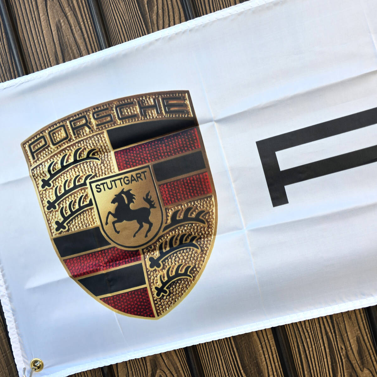 ポルシェ フラッグ 1800×450㎜ R26 PORSCHE 旗 バナー 看板 タペストリー ガレージ インテリア 世田谷ベース ショップ　アメリカン雑貨_画像8