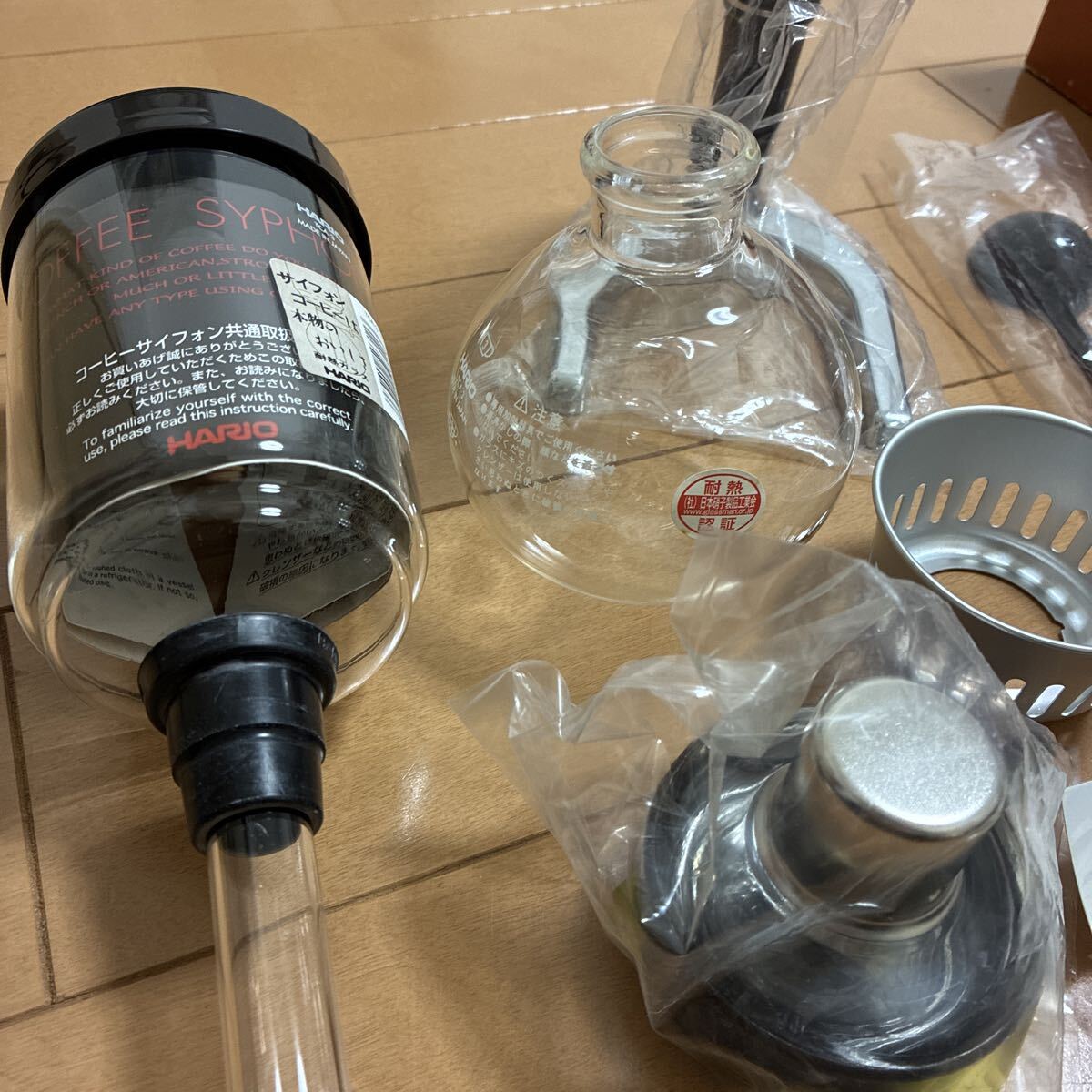 ハリオ コーヒーサイホン TCA-3 3人用 美品_画像3