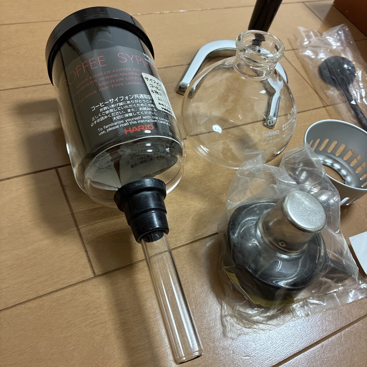 ハリオ コーヒーサイホン TCA-3 3人用 美品_画像8