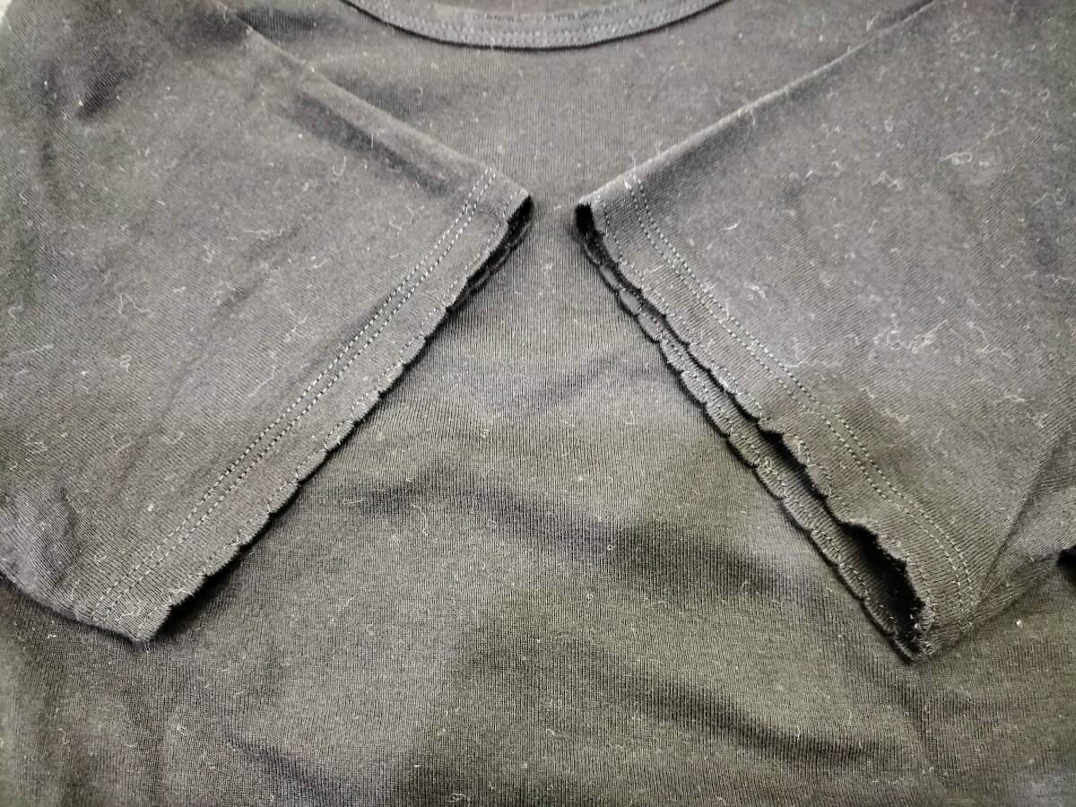 PETIT BATEAU Petit Bateau короткий рукав футболка черный L размер женский 