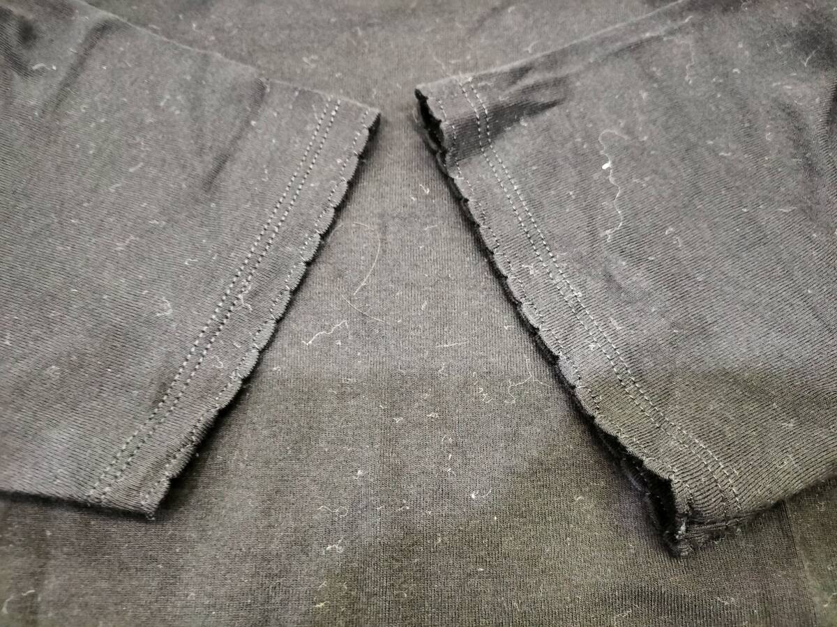 PETIT BATEAU Petit Bateau короткий рукав футболка черный L размер женский 