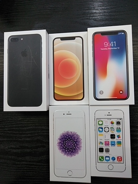 佐川発送 iPhone空箱5点セット 01_画像1