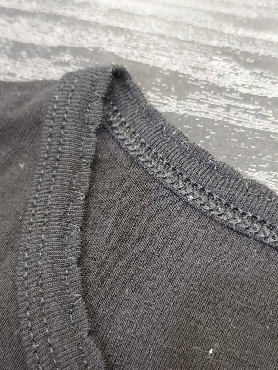 PETIT BATEAU Petit Bateau короткий рукав футболка черный L размер женский 