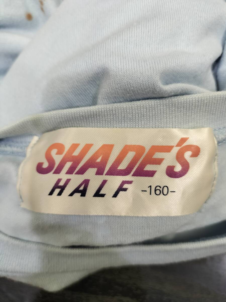 SHADE'S HALF　シェイズ　半袖Tシャツ　ライトブルー　160サイズ　男の子用・女の子用_画像3