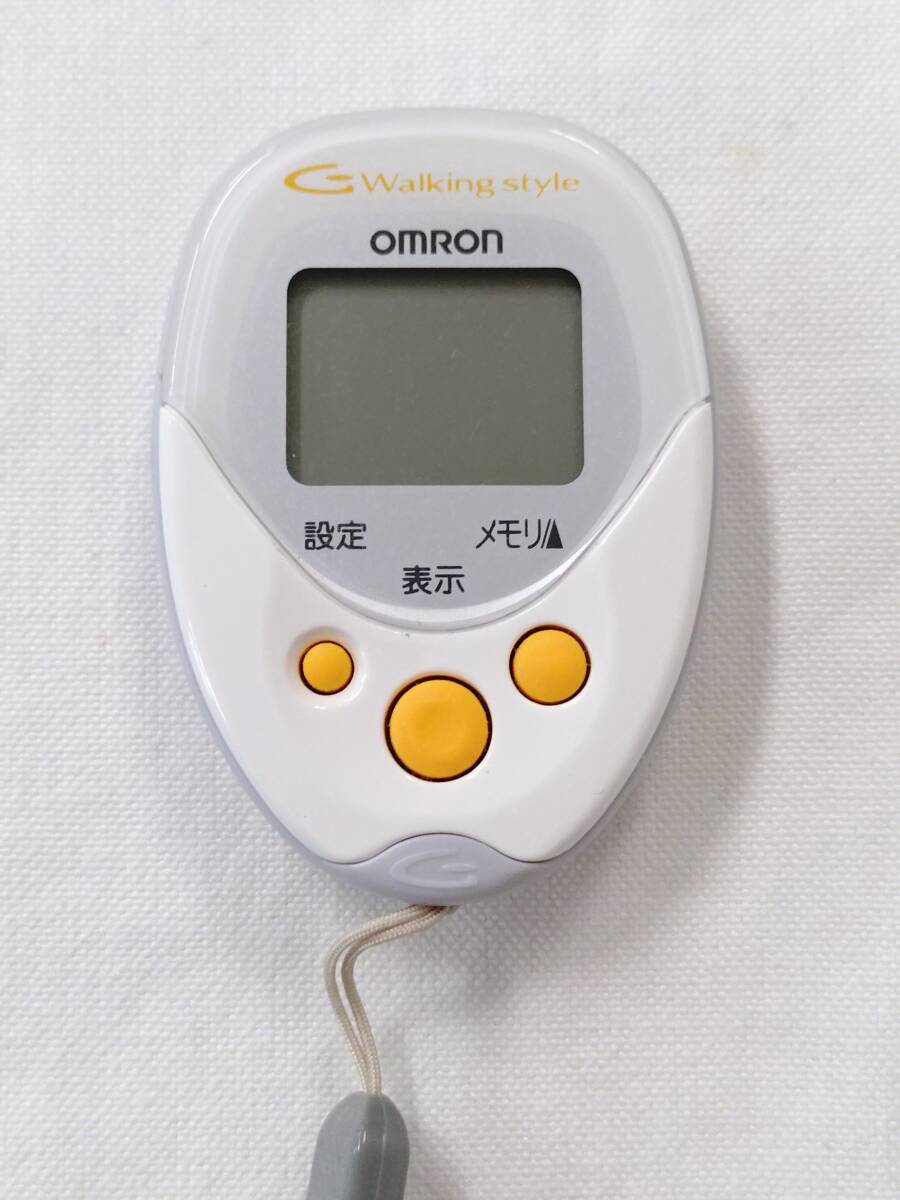 【佐川発送】OMRON　オムロン　歩数計　白　_画像8