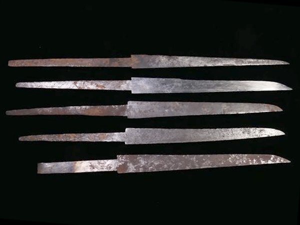  Zaimei товар иметь! много sama . размер. маленький меч 5 позиций комплект [ доверие ....] [.. длина судно ...] [ Izumi . Fujiwara . золотой дорога ] осмотр : гарда меча / меч ./ меч принадлежности [ дешево цена . departure ]k435