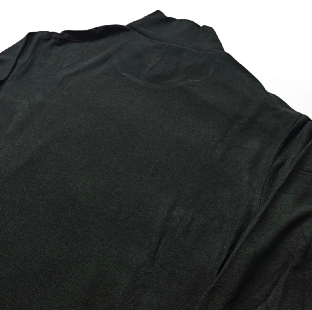 《未使用》【MBE】マスターバニーエディション MASTER BUNNY EDITION☆パーリーゲイツ☆長袖モックネックシャツ☆Size 4☆ブラック♪_画像5