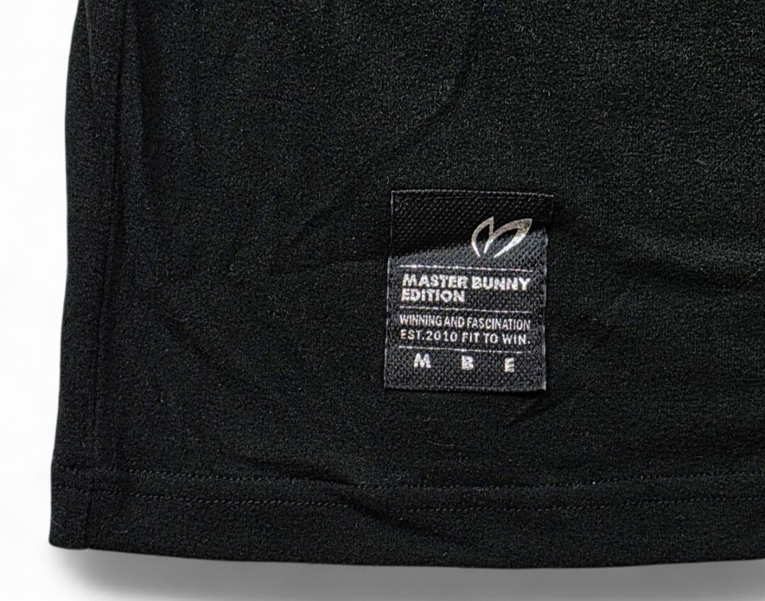 《未使用》【MBE】マスターバニーエディション MASTER BUNNY EDITION☆パーリーゲイツ☆長袖モックネックシャツ☆Size 4☆ブラック♪_画像4